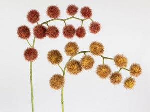 Deko Pompomzweig “Herbst”12er Verpackung Höhe 70cm