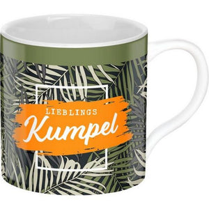 Porzellan Tasse "Kumpel"